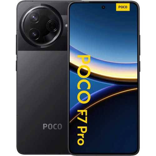 Poco F7 PRO 5G pametni telefon 12/256GB, črn Slike