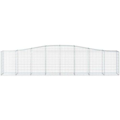  Lučne gabionske košare 6 kom 400x50x80/100 cm pocinčano željezo Cene