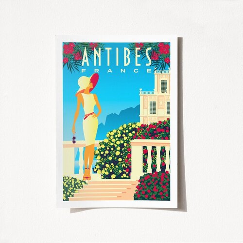 Wallity Poster Antibes-1977, 42x59,4 cm Cijene