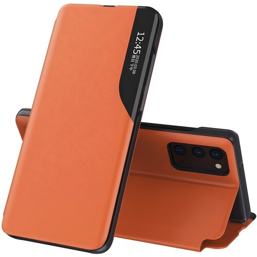 IZMAEL.eu Elegantna knjižna futrola View Case za Samsung Galaxy A32 5G - Narančasta Cene