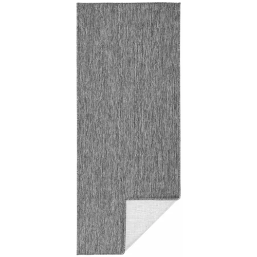 NORTHRUGS sivi vanjski tepih Miami, 80 x 350 cm