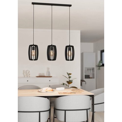 Eglo visilica Bajazzara 900505, 3x E27, 89 cm, crni čelik Cijene