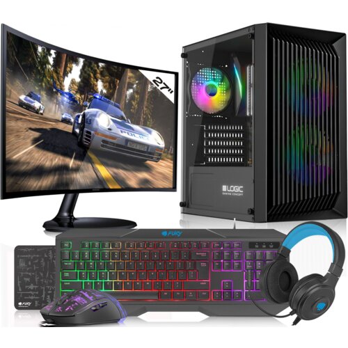 VIST Kit Gaming Ryzen 5 5600G - RAM 16GB - RX VEGA - SSD 1TB M.2 - LCD 27 - W11, (21223211) Cene