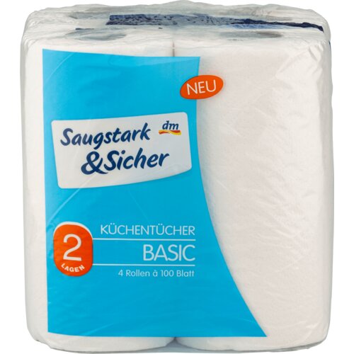 Saugstark&Sicher kuhinjski ubrusi basic 2-slojni 4 kom Cene