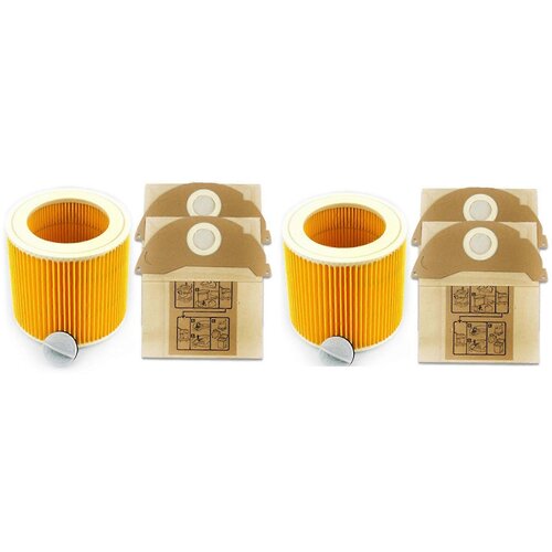 INORCO 2Pcs nadomestne filtrske vrečke za prah za Wd2250 A2004 A2054 Mv2 Mv3 Wd3 sesalnike, (21992222) Cene