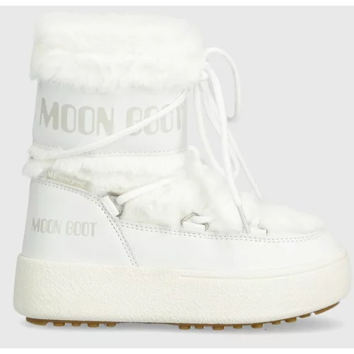 Moon Boot Otroške snežke 34300900 MB JTRACK FAUX FUR WP bela barva