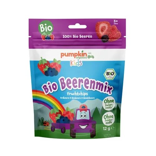 Pumpkin Organics Bio sadni čips - jagodičevje Cene