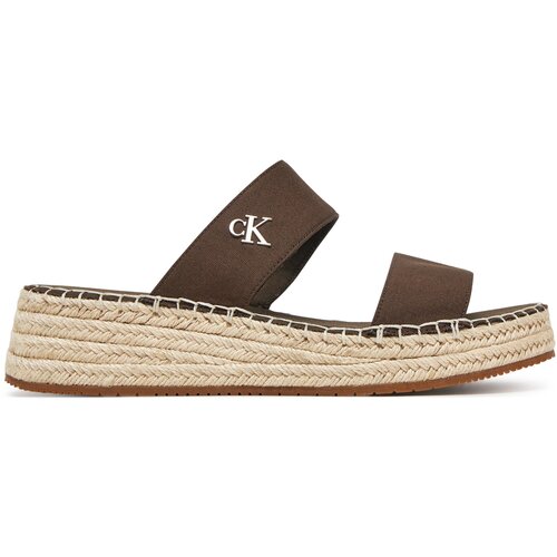 Calvin Klein Jeans Espadrile Sporty Rope Mg Lth Webbing YW0YW01704 Rjava Cene