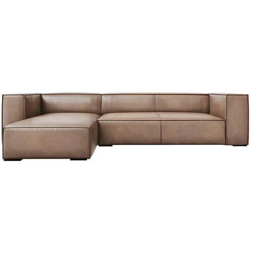 Windsor & Co Sofas Svetlo rjava usnjena kotna zofa (levi kot) Madame - Windsor & Co Sofas Cene