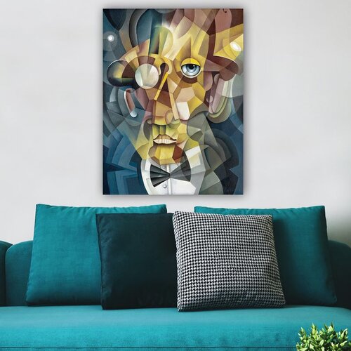 WALLXPERT Dekorativna slika na platnu, 70x100cm, &Scaron;areno Cijene
