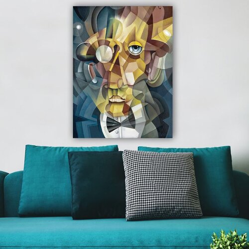 WALLXPERT Multikolorna Dekorativna Platna Slika 52583977_70100 Cene