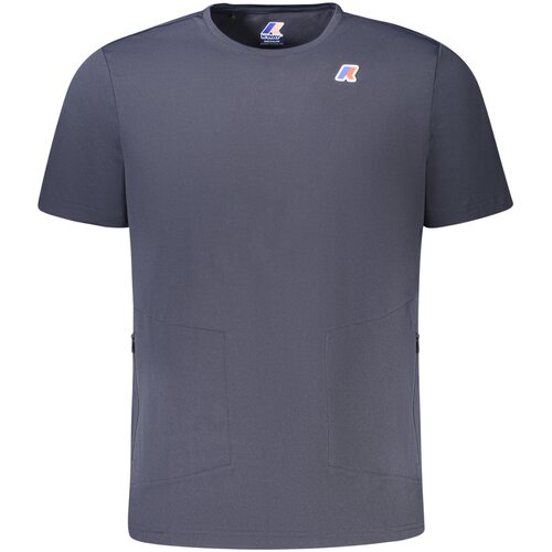 K-Way SHORT SLEEVE T-SHIRT MEN BLUE Slike