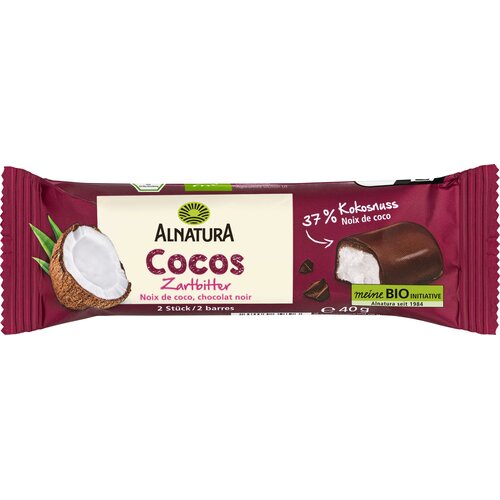 Alnatura Bio kokos pločica tamna čokolada - 40 g Cijene
