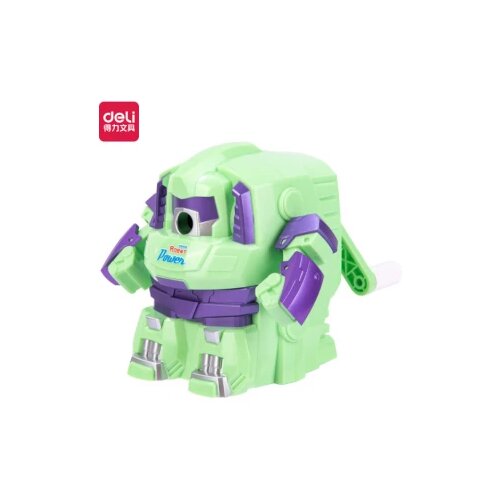  ROTACIONI REZAČ ZA OLOVKE ROBOT ZELENI 0729 Slike