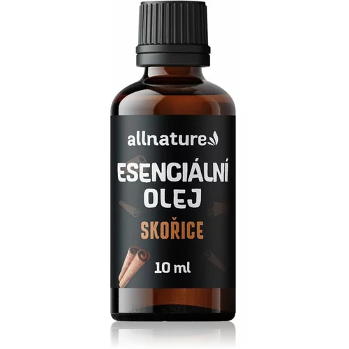 Allnature Cinnamon essential oil eterično olje s poživljajočim učinkom 10 ml