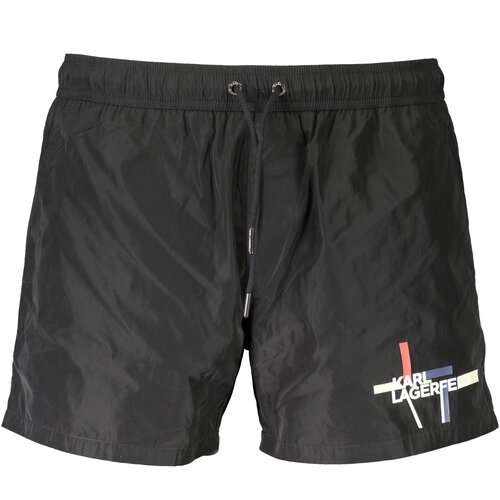 KARL LAGERFELD BEACHWEAR SWIMSUIT PARTS UNDER MAN BLACK Cene