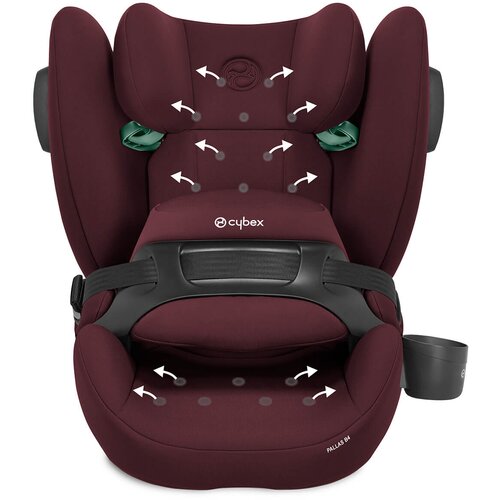 Cybex Silver&amp;reg; otro&amp;scaron;ki avtosedež pallas&amp;trade; b4 i-size 1/2/3 (76-150 cm) rumba red Slike
