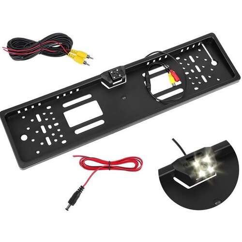 KAMERA za vzvratno vožnjo LED diode v okvirju za tablice ANTI-FOG Cene