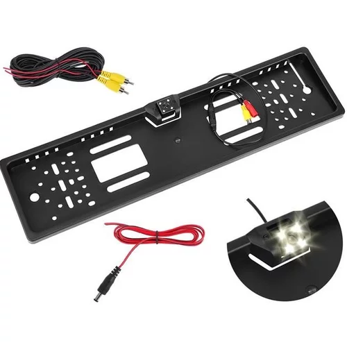 KAMERA za vzvratno vožnjo LED diode v okvirju za tablice ANTI-FOG