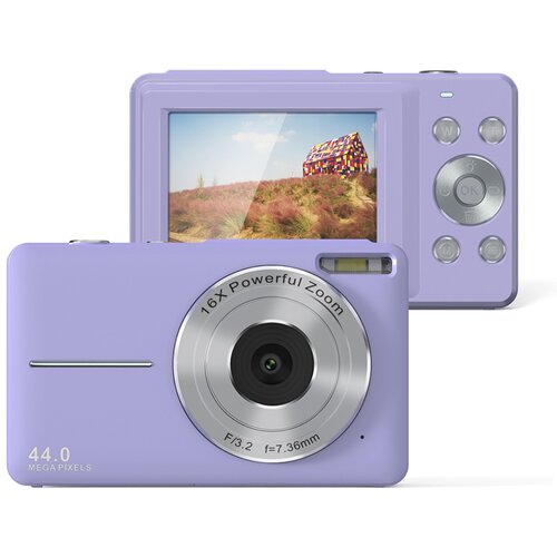 INF Kompaktni žepni fotoaparat 44MP z 16x digitalnim zoomom in 1080P videom, (5000235254) Cene