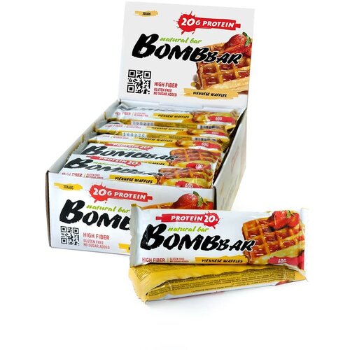 Bombbar Proteinski bar Bečki Vafl 60g Slike