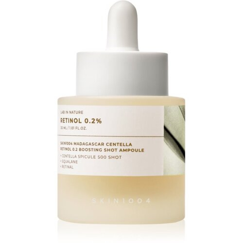 SKIN1004 Lab In Nature Retinol 0.2% Boosting Shot Ampoule regeneracijski serum proti gubam povečujoč prožnost kože 30 ml Cene