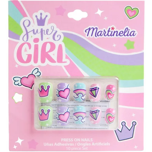 Martinelia Super Girl Nails umetni nohti za otroke 10 kos