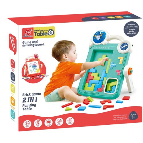 Woopie dvostrana ploča za crtanje i igra Tetris Slike