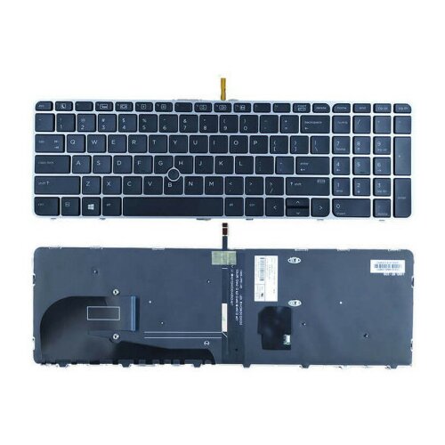 Hp tastatura za laptop EliteBook 750 G3 850 G3 G4 sa pozadisnkim osvetljenjem, pointer ( 110454 ) Slike
