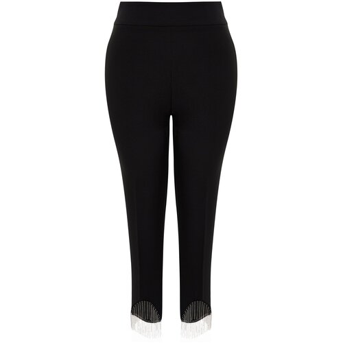 Trendyol Curve Black Trousers. Cene