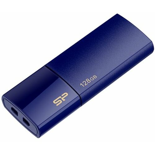 Silicon Power 128GB Blaze B05 USB3.0 SP128GBUF3B05V1D Deep Blue usb memorija Slike