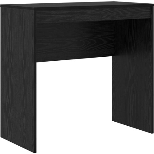vidaXL Pisalna miza črni hrast Črni hrast Inženirski les 80 x 40 x 76 cm Cene