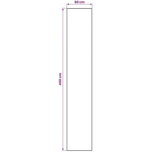 Traka za tepih ORIZ 1150 gsm Crni mrežasti uzorak - Crni dijamantni uzorak 80 x 450 cm Slike