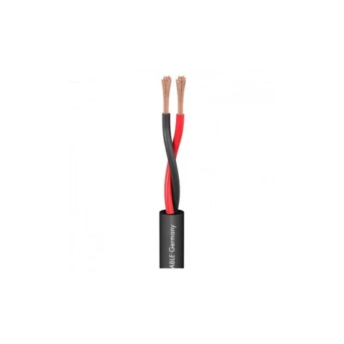 Sommer Cable Hicon 425-0051FC zvučnički kabel 2 x 2.50 mm² crna Roba na metre