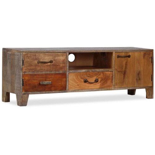 vidaXL TV ormarić od masivnog drva vintage 118 x 30 x 40 cm Cijene
