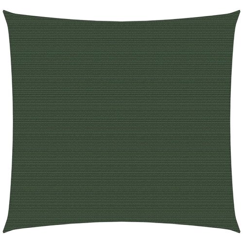 vidaXL Senčno jadro 160 g/m² temno zeleno 4,5x4,5 m HDPE, (20729474) Cene