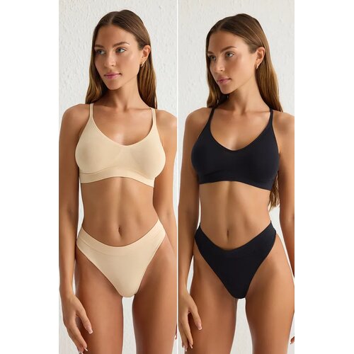 TRENDYOLMILLA Ženski set donjeg ve&amp;scaron;a Thmss25Ku00012, &amp;Scaron;areni Slike