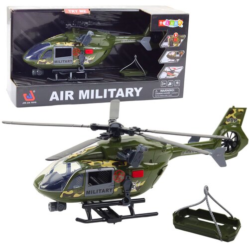 Vojni helikopter za igru Military Hook sa zvučnim i svjetlosnim efektima 1:12 - tamno zeleni Slike