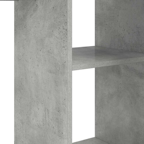  Stol s policom 142 x 102 x 73 cm Konstruirano drvo Slike