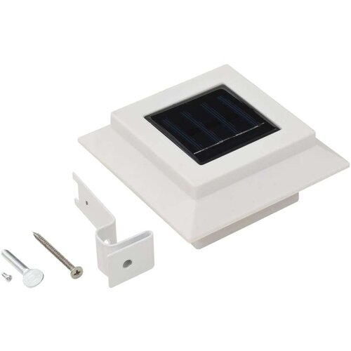 VidaXL Zunanje solarne svetilke 6 kosov LED kvadratne 12 cm bele Slike