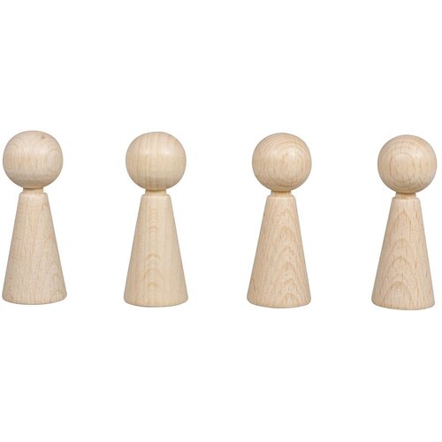 RAYHER Igralne figure, lesene, 6 cm, set 4, (20615031) Cene