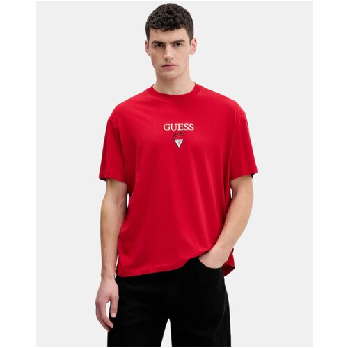 Guess Majice s kratkimi rokavi M6RI45 K8HM0 Rdeča Cene