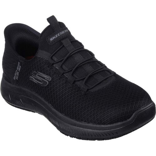 Skechers Slips on Baskets Summits Slip-on synth&amp;eacute;tique Črna Slike
