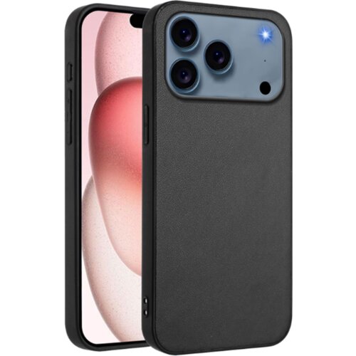 Chameleon Gumiran ovitek (TPUL Nude) za Apple iPhone 17 Pro, črn Slike