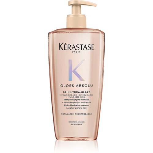 K&amp;eacute;rastase Gloss Absolu osvetljevalni &amp;scaron;ampon proti krepastim lasem 500 ml Slike