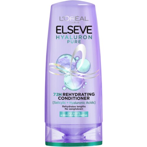 L´Oréal Paris balzam za dehidrirane lase, ki se hitro mastijo - Elseve Hyaluron Pure Conditioner Cene