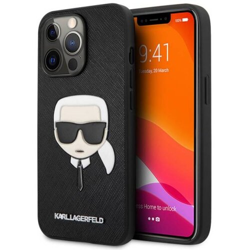 Karl Lagerfeld Phone Case Head Embossed za Iphone 13 Pro Slike