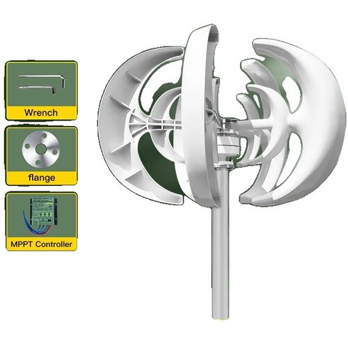 SupplySwap Generator na vetrno energijo, visoka učinkovitost, vsestranske aplikacije, 12V, Brezplačen Mppt Krmilnik, 1000W, (5000202113) Cene