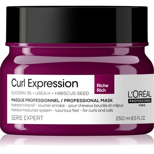 L&amp;acute;Or&amp;eacute;al Paris S&amp;eacute;rie Expert Curl Expression Professional Rich Mask intenzivna hidratantna maska za kovrčavu i valovitu kosu 250 ml Slike