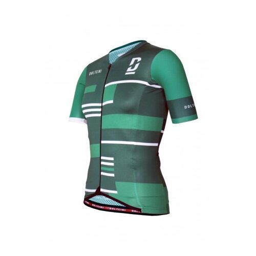 Doltcini Biciklistički dres zeleni linea (m) ( 5000-M ) Slike